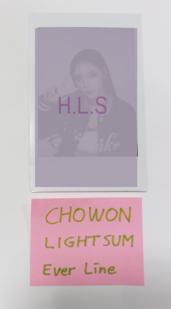 CHOWON (Of Lightsum) &