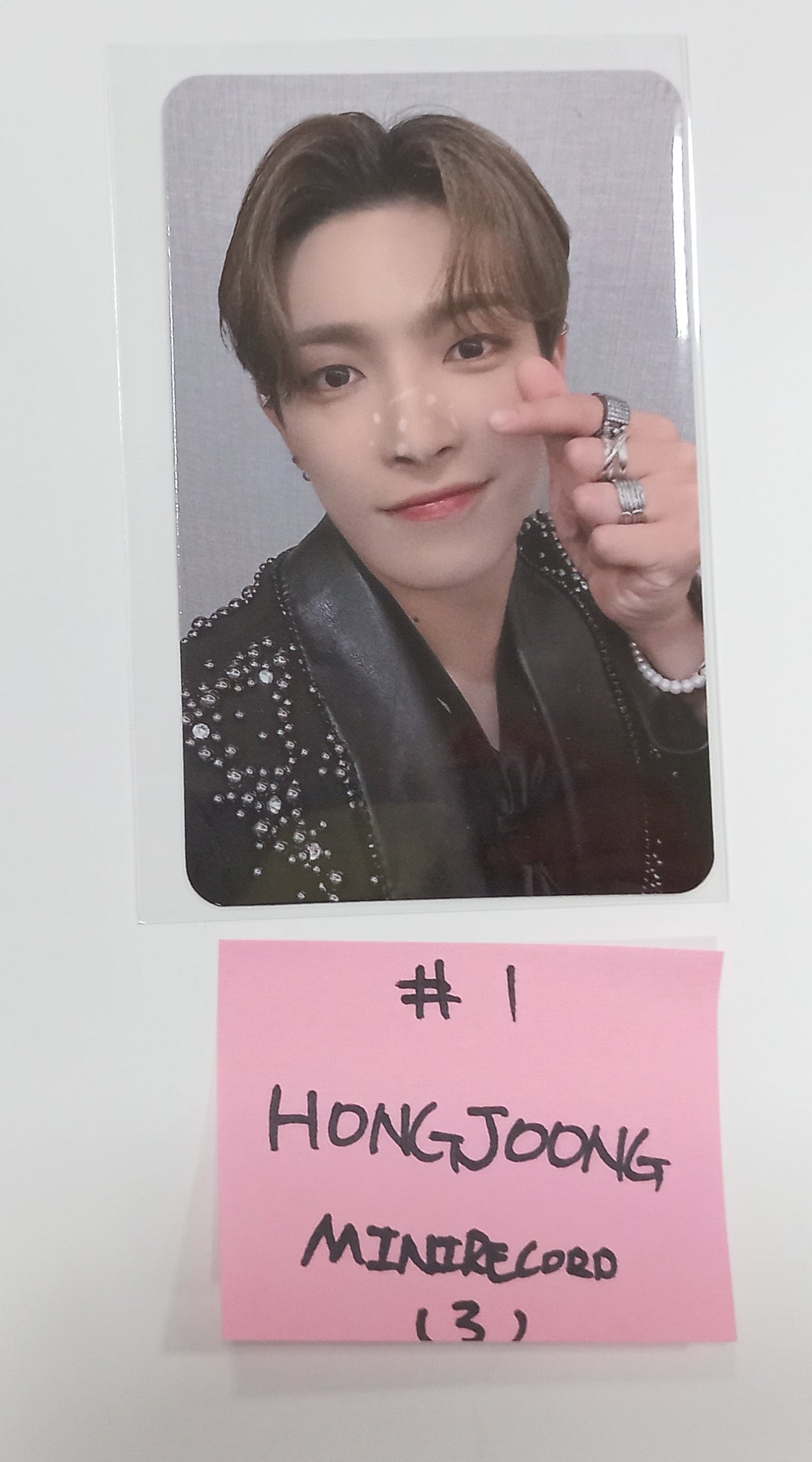 ATEEZ "THE WORLD EP.2 " -Mini Record Fansign Event Photocard [Platfrom Ver.] [23.10.31] - HALLYUSUPERSTORE