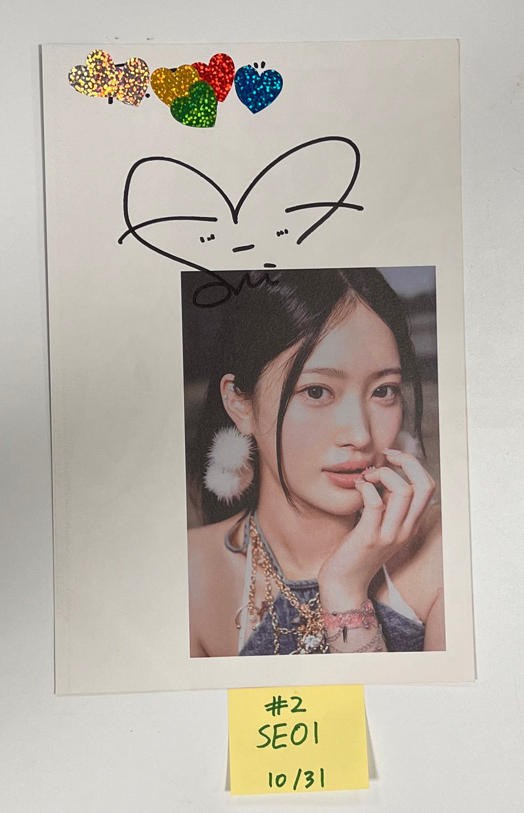 H1-KEY "Seoul Dreaming" - A Cut Page From Fansign Event Album [23.10.31] - HALLYUSUPERSTORE