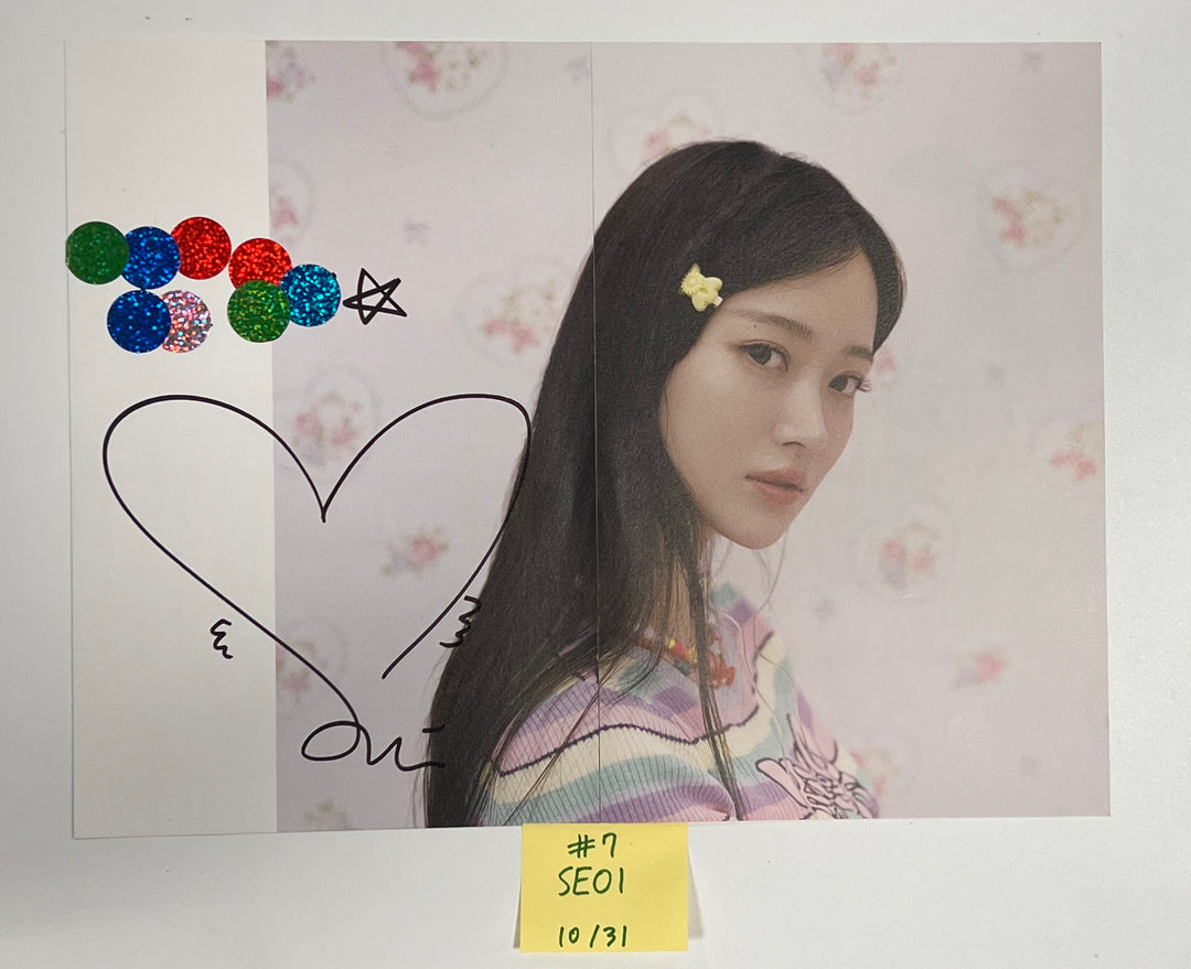 H1-KEY "Seoul Dreaming" - A Cut Page From Fansign Event Album [23.10.31] - HALLYUSUPERSTORE