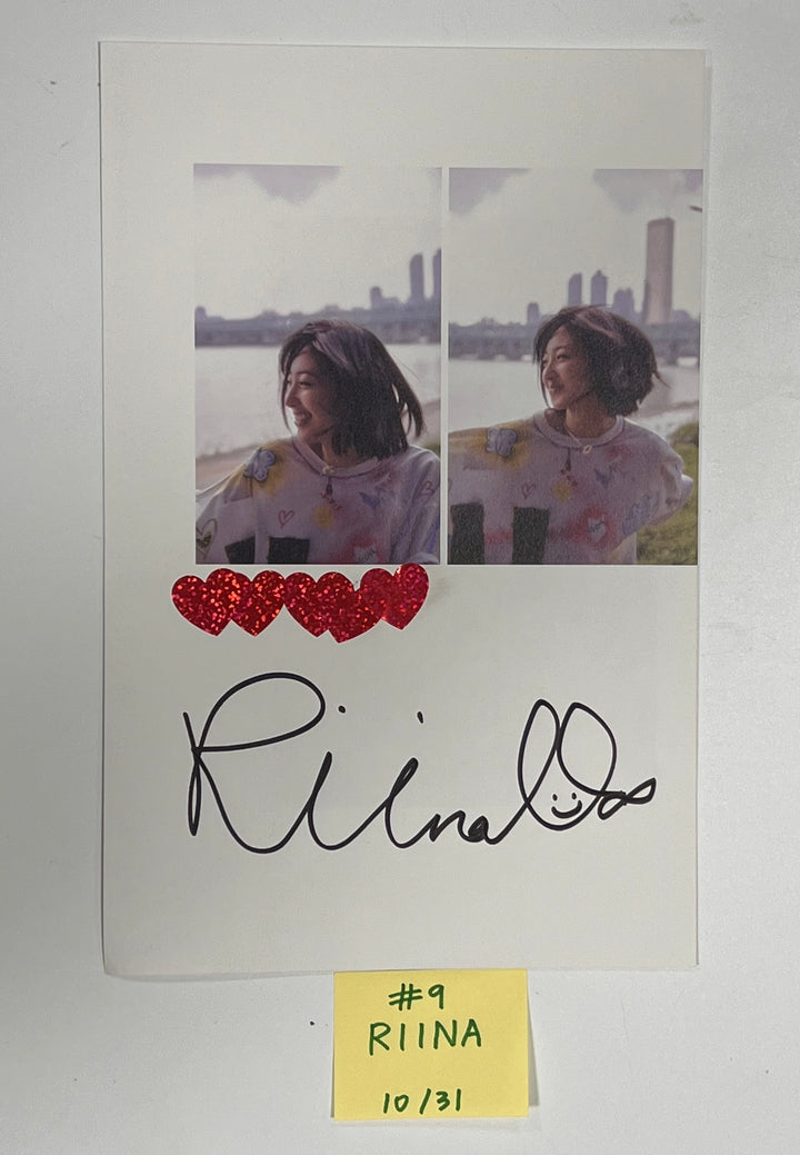 H1-KEY "Seoul Dreaming" - A Cut Page From Fansign Event Album [23.10.31] - HALLYUSUPERSTORE