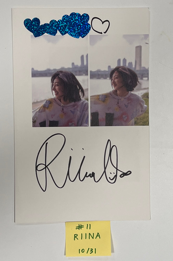 H1-KEY "Seoul Dreaming" - A Cut Page From Fansign Event Album [23.10.31] - HALLYUSUPERSTORE