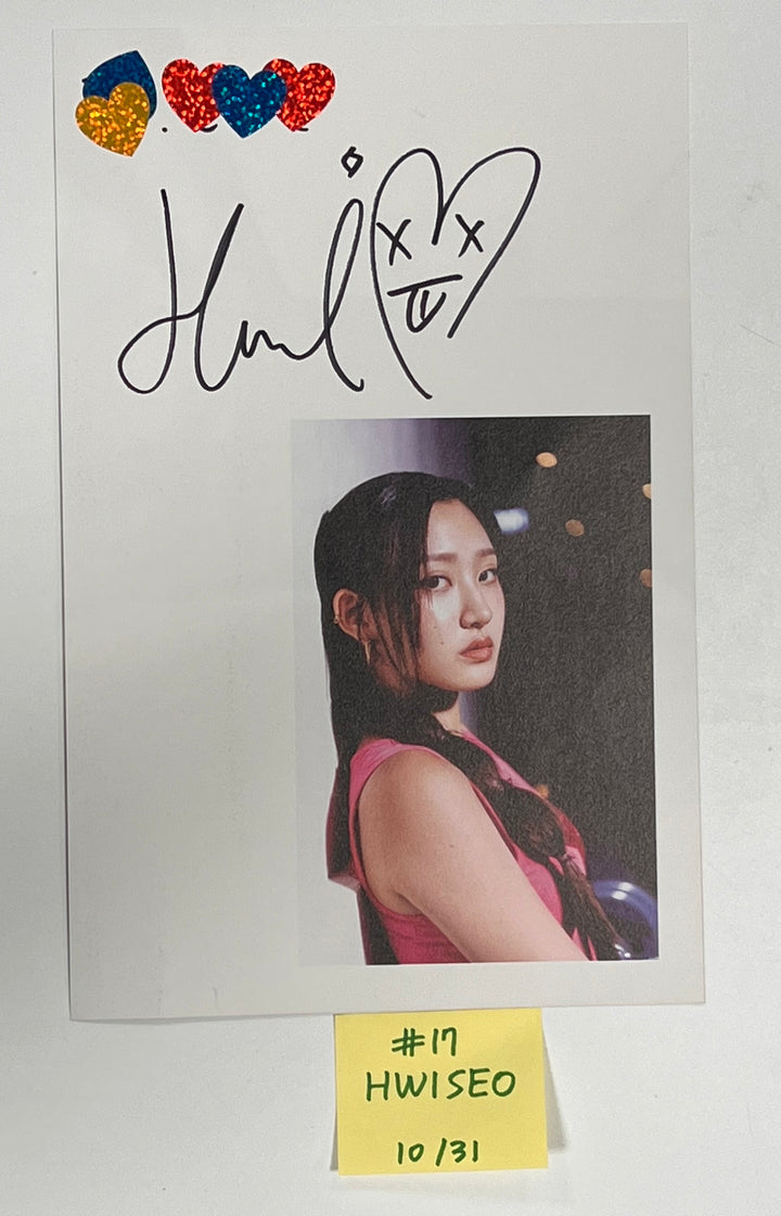 H1-KEY "Seoul Dreaming" - A Cut Page From Fansign Event Album [23.10.31] - HALLYUSUPERSTORE
