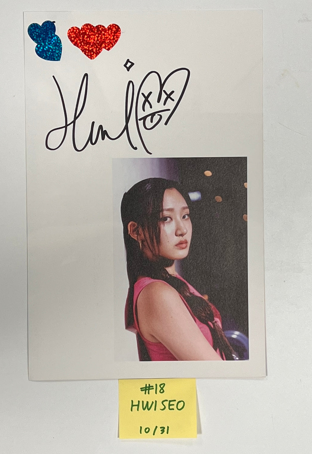 H1-KEY "Seoul Dreaming" - A Cut Page From Fansign Event Album [23.10.31] - HALLYUSUPERSTORE