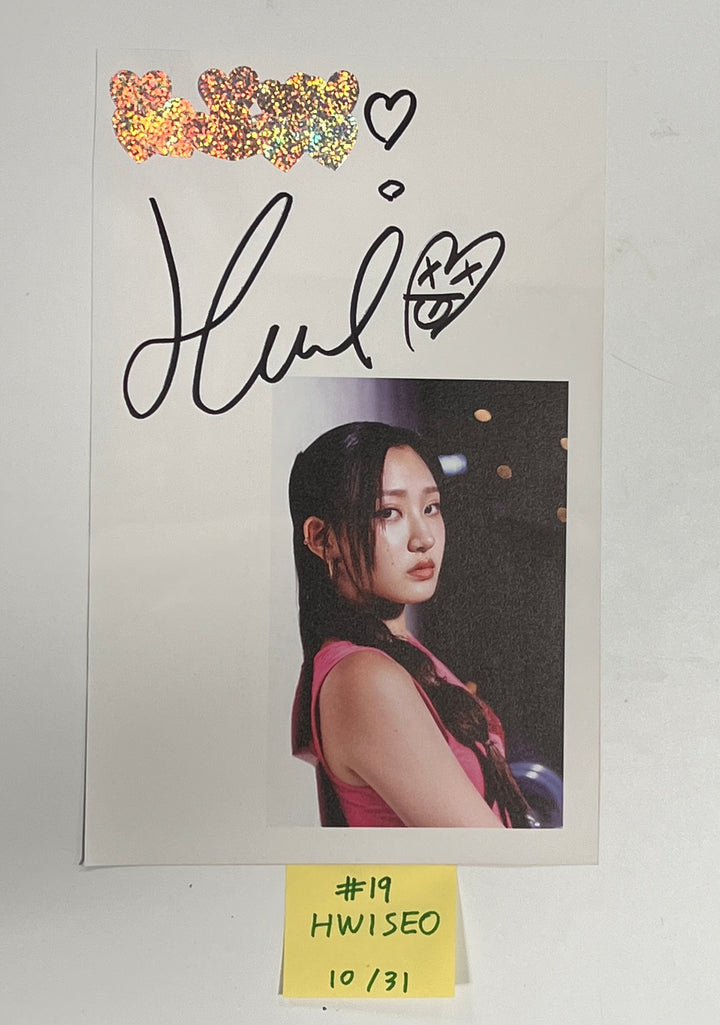 H1-KEY "Seoul Dreaming" - A Cut Page From Fansign Event Album [23.10.31] - HALLYUSUPERSTORE