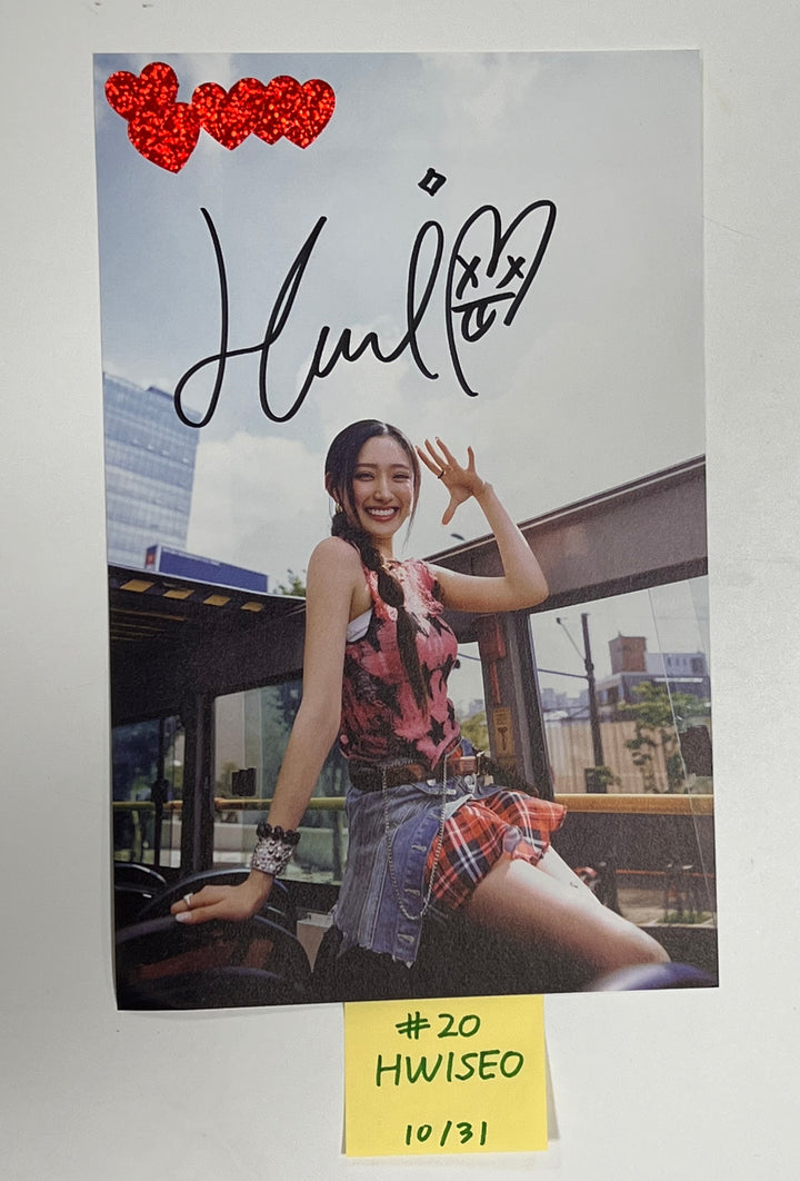 H1-KEY "Seoul Dreaming" - A Cut Page From Fansign Event Album [23.10.31] - HALLYUSUPERSTORE