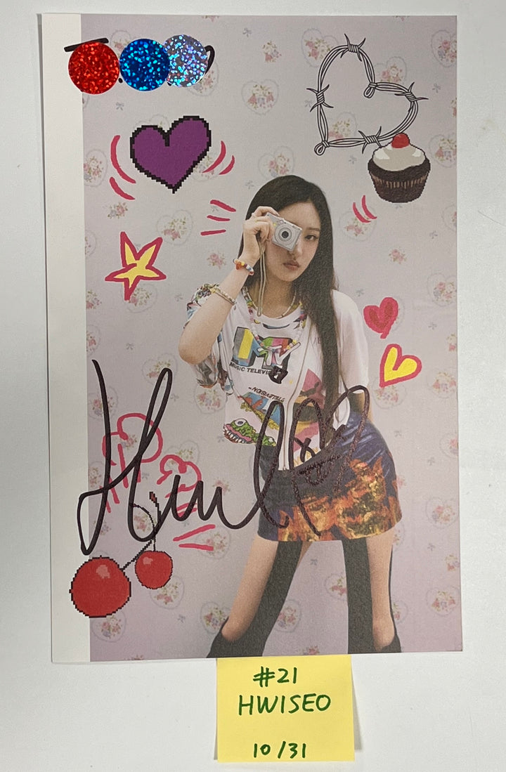 H1-KEY "Seoul Dreaming" - A Cut Page From Fansign Event Album [23.10.31] - HALLYUSUPERSTORE