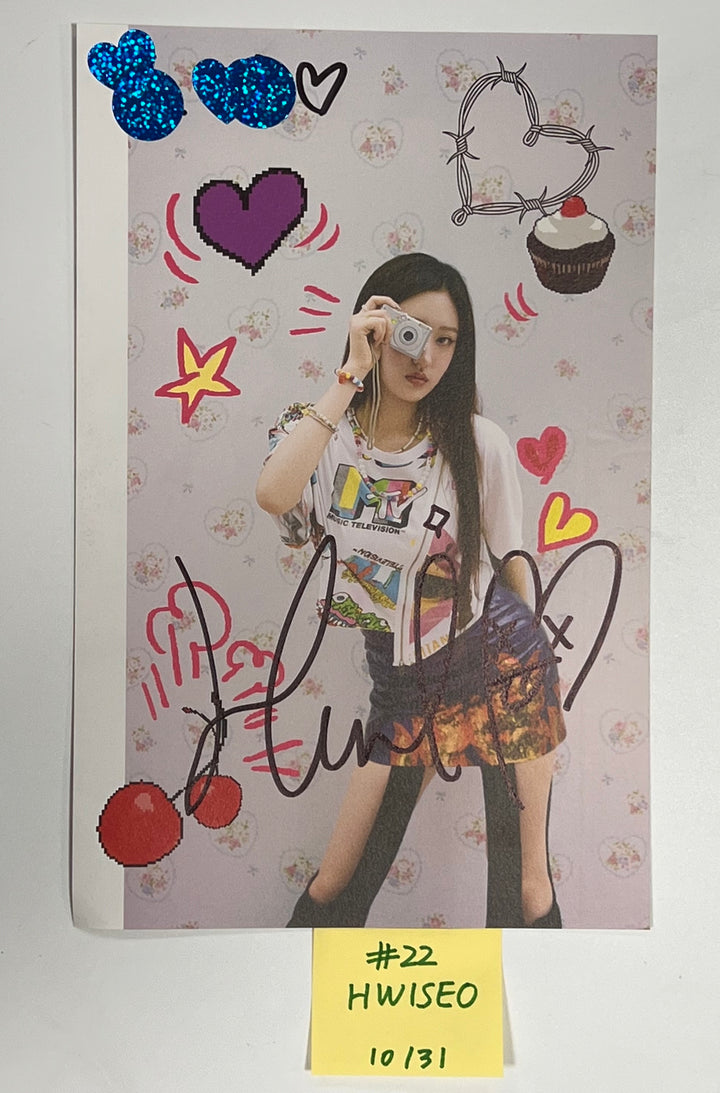 H1-KEY "Seoul Dreaming" - A Cut Page From Fansign Event Album [23.10.31] - HALLYUSUPERSTORE