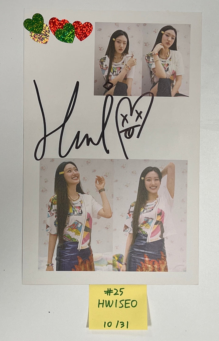 H1-KEY "Seoul Dreaming" - A Cut Page From Fansign Event Album [23.10.31] - HALLYUSUPERSTORE