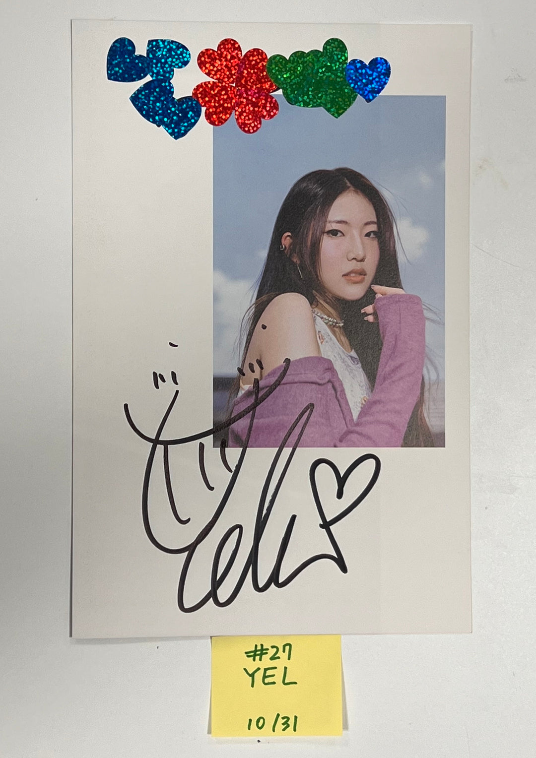 H1-KEY "Seoul Dreaming" - A Cut Page From Fansign Event Album [23.10.31] - HALLYUSUPERSTORE