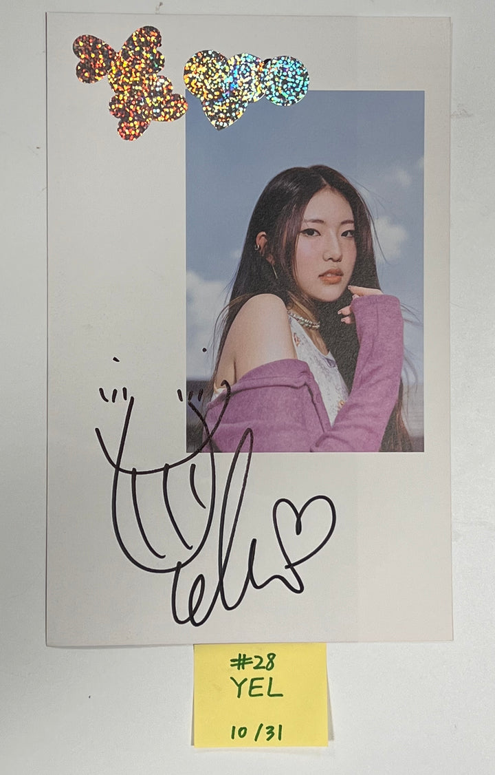 H1-KEY "Seoul Dreaming" - A Cut Page From Fansign Event Album [23.10.31] - HALLYUSUPERSTORE