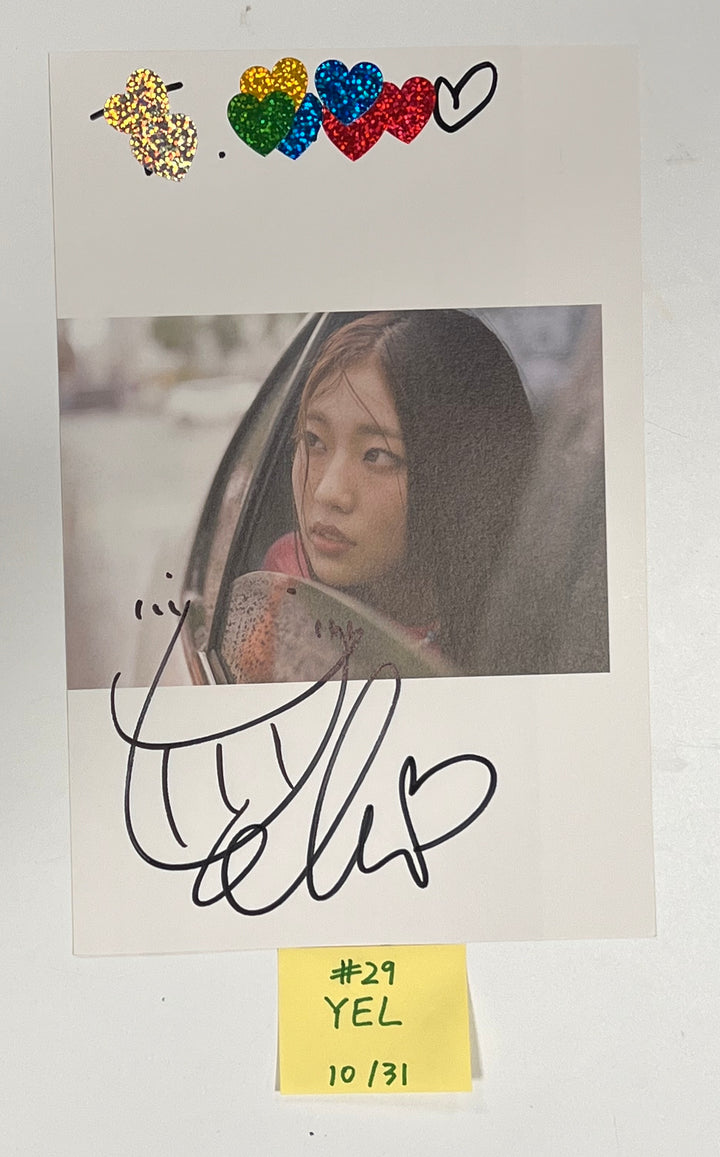H1-KEY "Seoul Dreaming" - A Cut Page From Fansign Event Album [23.10.31] - HALLYUSUPERSTORE