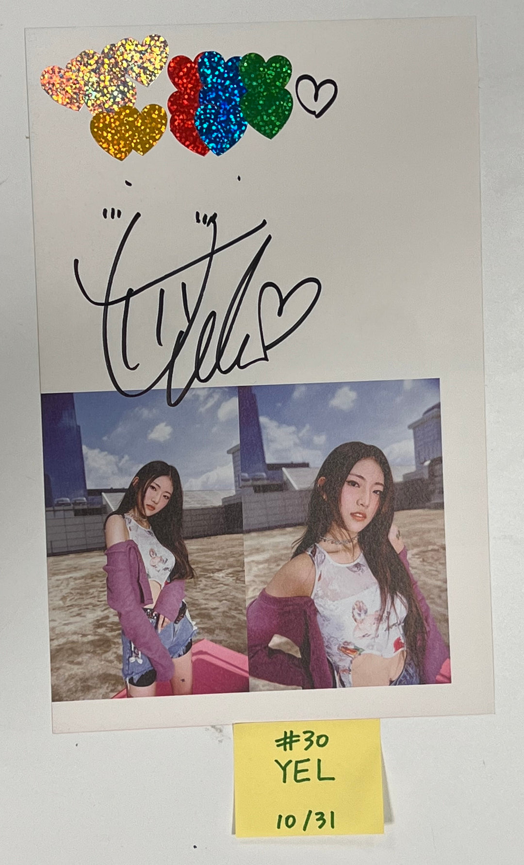 H1-KEY "Seoul Dreaming" - A Cut Page From Fansign Event Album [23.10.31] - HALLYUSUPERSTORE