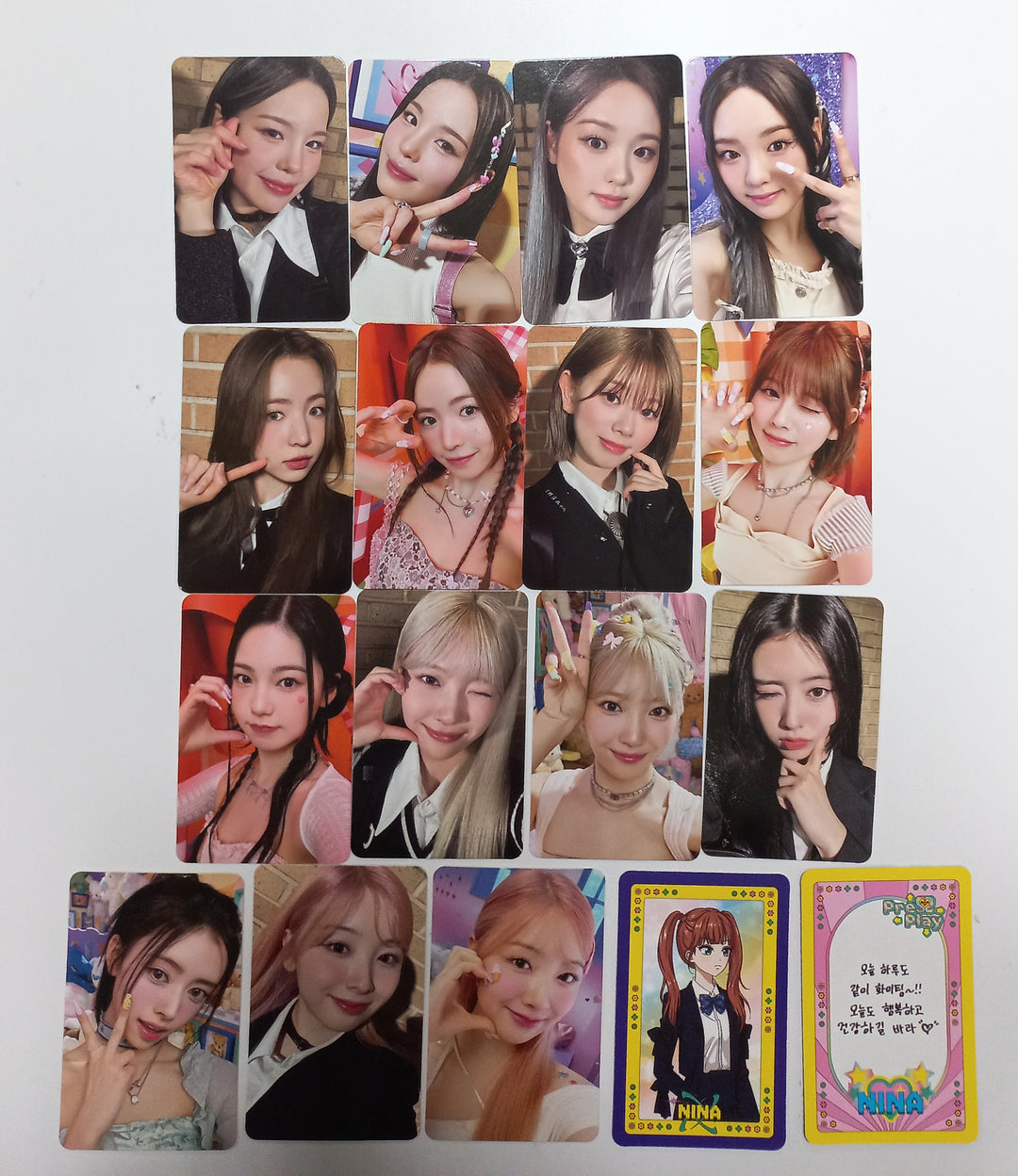 NiziU "Press Play" KOREA 1st Single Album - Official Photocard [23.10.31] - HALLYUSUPERSTORE