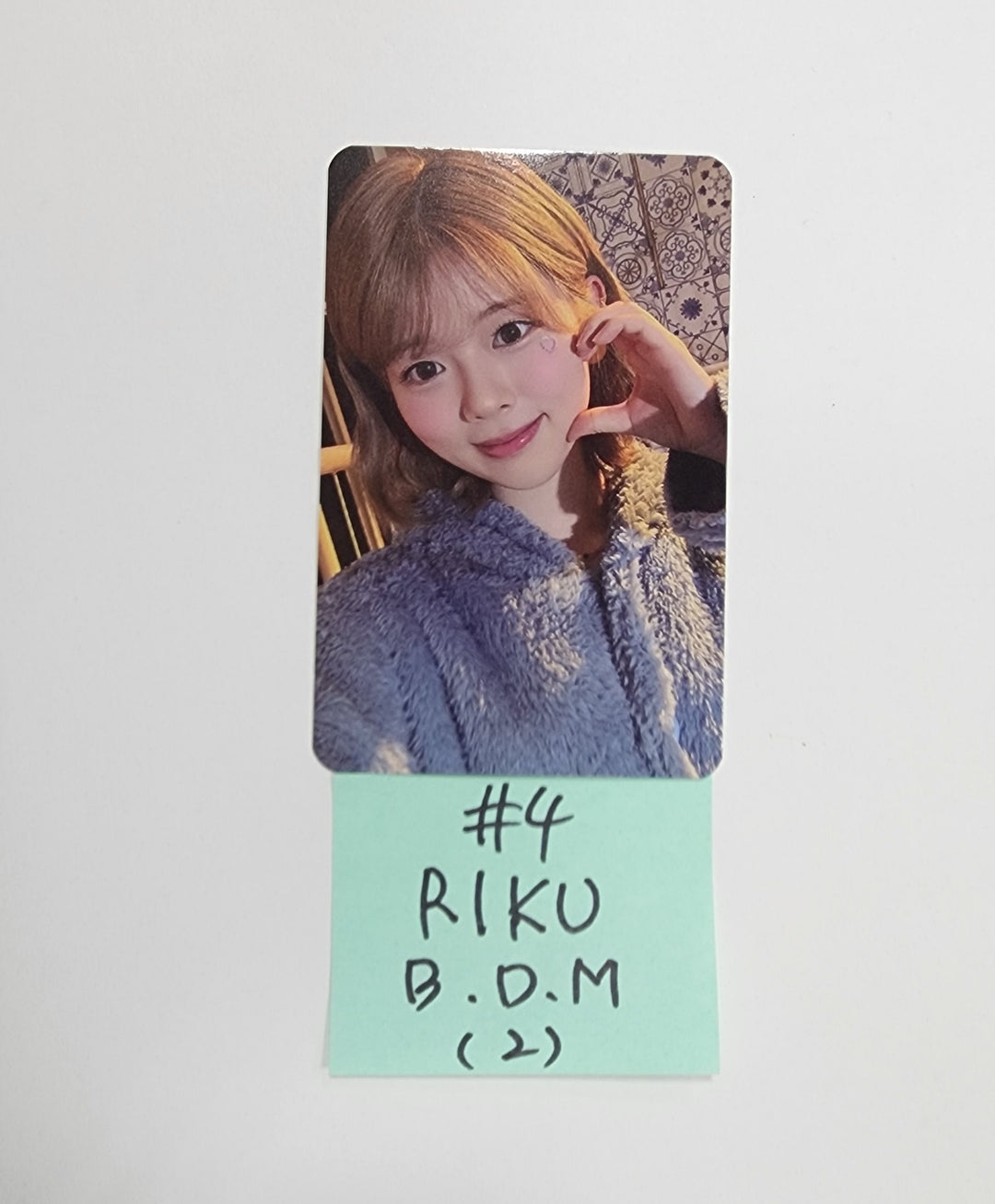 NiziU "Press Play" KOREA 1st Single Album - Blue Dream Media Pre-Order Benefit Photocard [23.11.01] - HALLYUSUPERSTORE