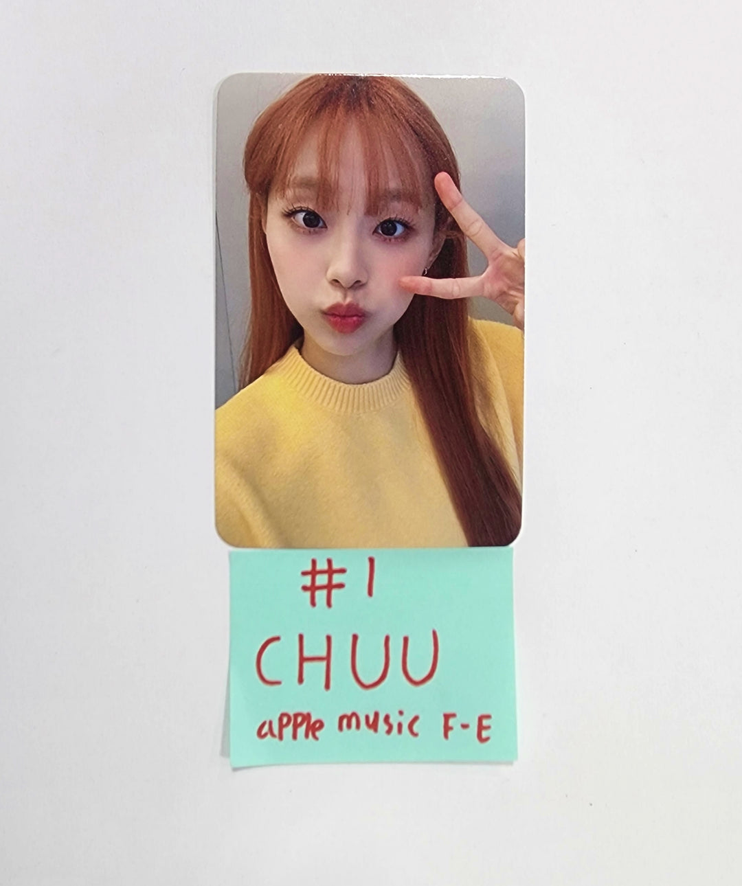 CHUU "Howl" - Apple Music Fansign Event Photocard [23.11.01] - HALLYUSUPERSTORE