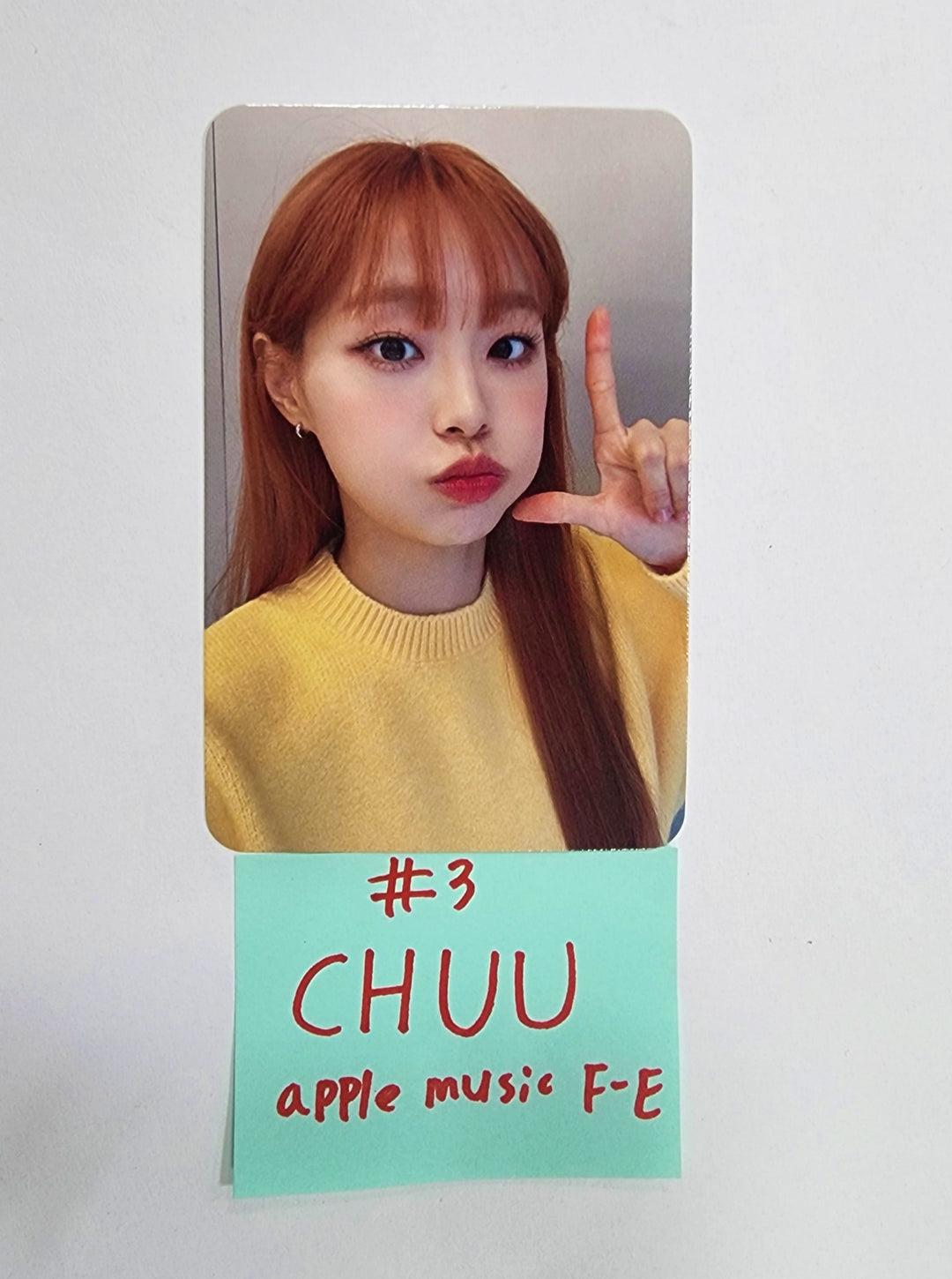 CHUU "Howl" - Apple Music Fansign Event Photocard [23.11.01] - HALLYUSUPERSTORE