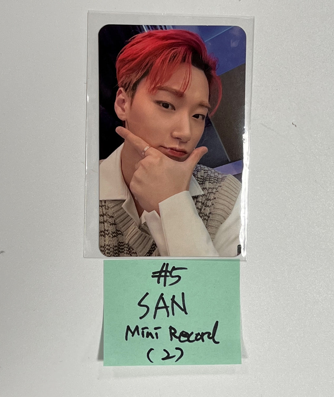 ATEEZ "THE WORLD EP.2" - Mini Record Fansign Event Photocard Round 2 [Platfrom Ver.] [23.11.01] - HALLYUSUPERSTORE