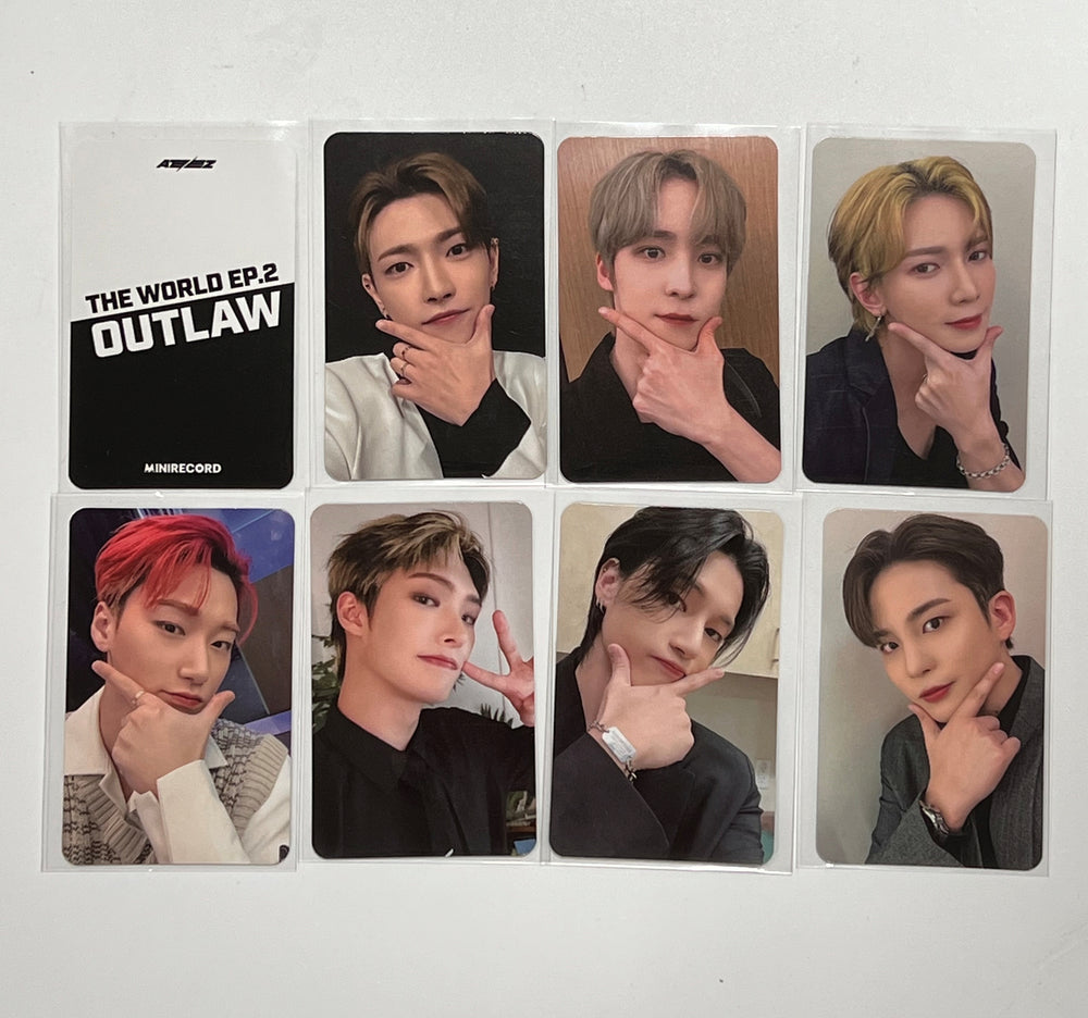 ATEEZ "THE WORLD EP.2" - Mini Record Fansign Event Photocard Round 2 [Platfrom Ver.] [23.11.01] - HALLYUSUPERSTORE