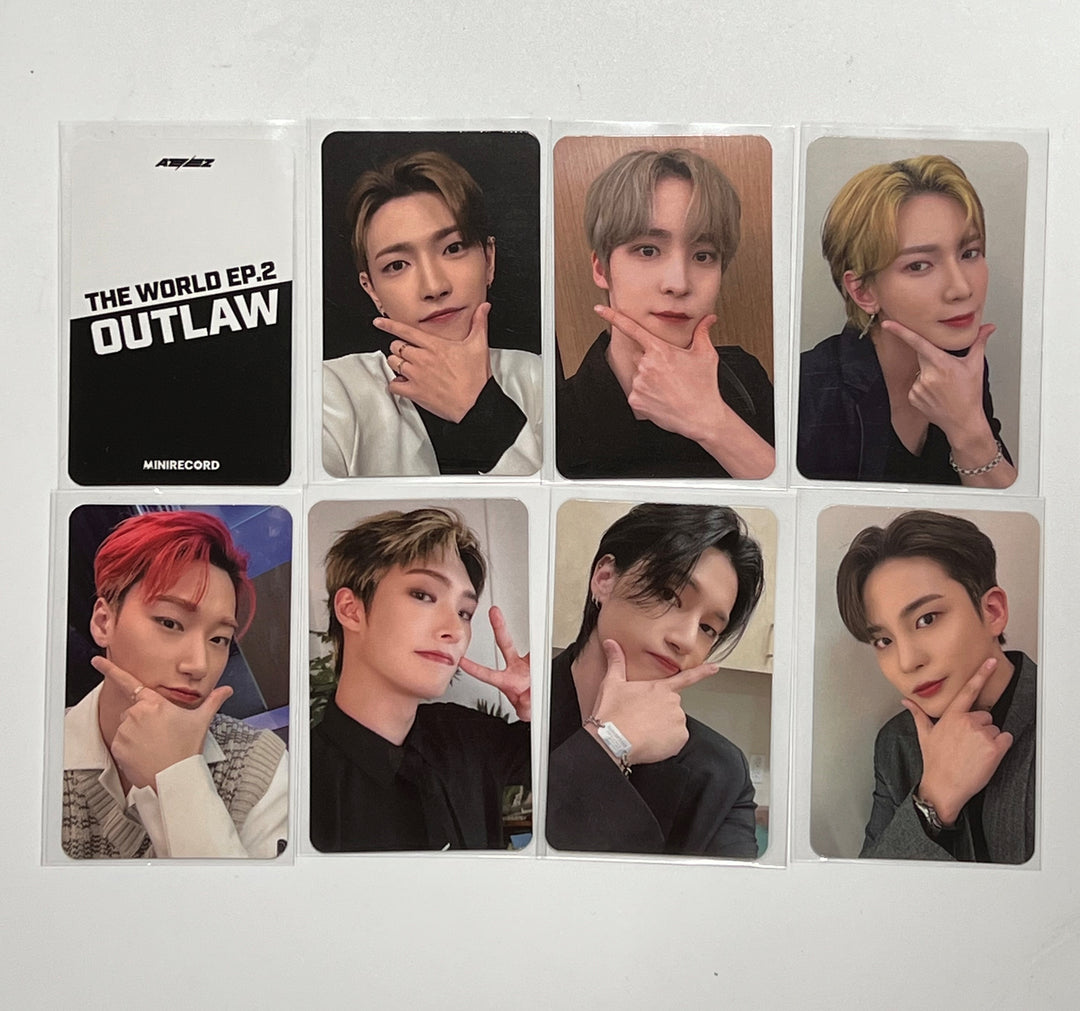 ATEEZ "THE WORLD EP.2" - Mini Record Fansign Event Photocard Round 2 [Platfrom Ver.] [23.11.01] - HALLYUSUPERSTORE