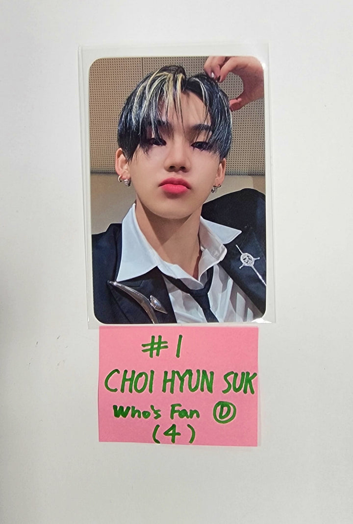 TREASURE "REBOOT" - WhosFan Pop-Up Store Drink &amp; Dessert Event Photocard [23.11.02] - HALLYUSUPERSTORE