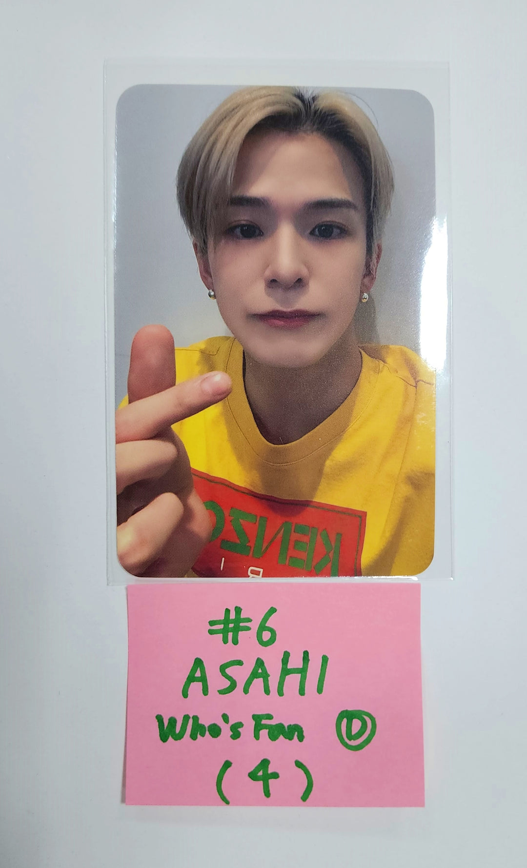 TREASURE "REBOOT" - WhosFan Pop-Up Store Drink &amp; Dessert Event Photocard [23.11.02] - HALLYUSUPERSTORE