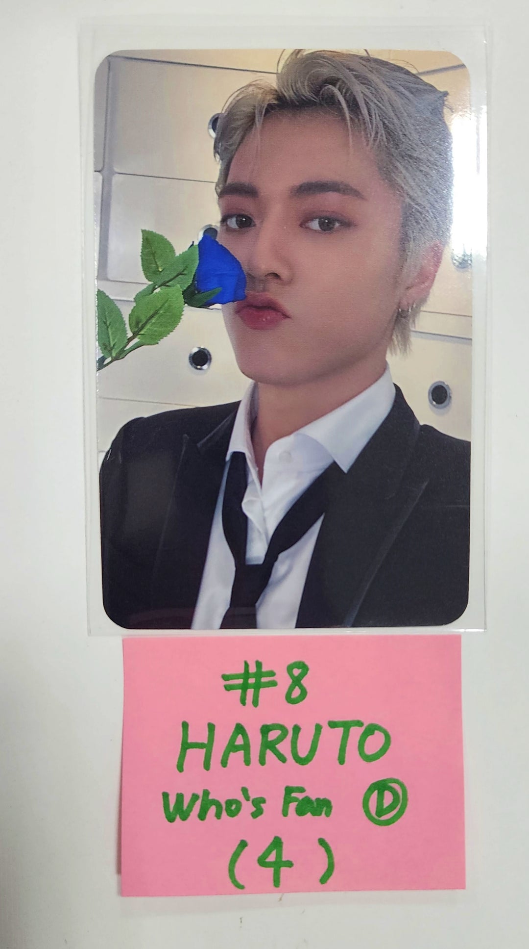 TREASURE "REBOOT" - WhosFan Pop-Up Store Drink &amp; Dessert Event Photocard [23.11.02] - HALLYUSUPERSTORE