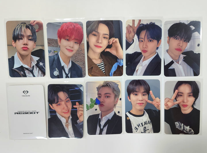 TREASURE "REBOOT" - WhosFan Pop-Up Store Drink &amp; Dessert Event Photocard [23.11.02] - HALLYUSUPERSTORE