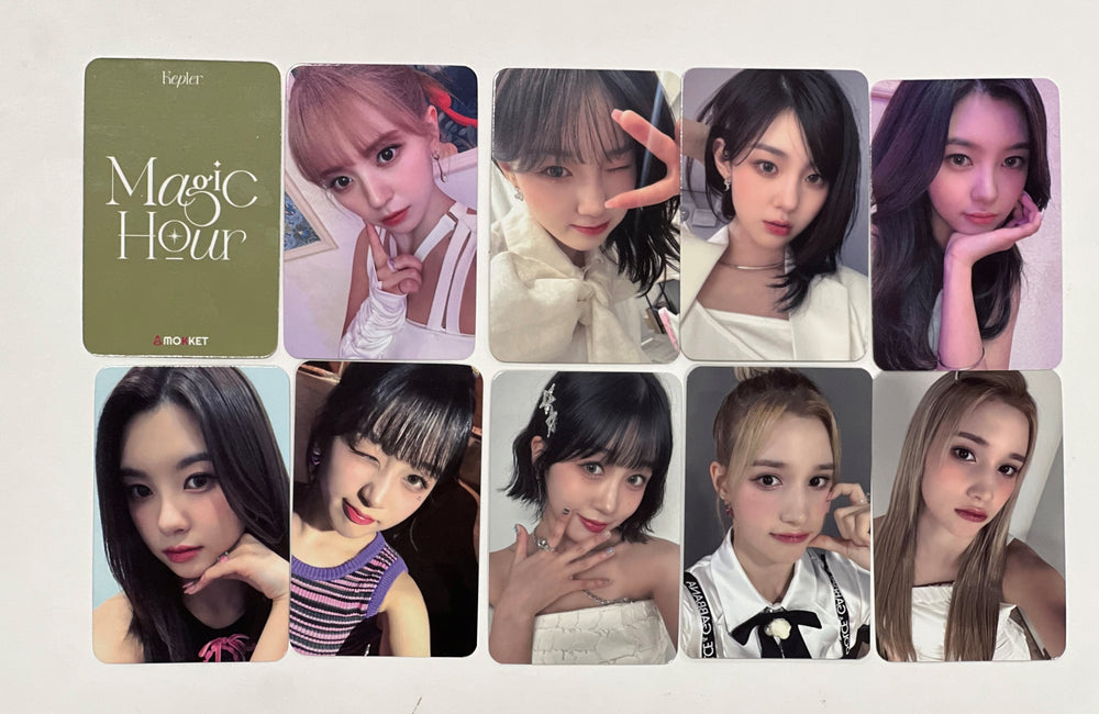 Kep1er "Magic Hour" - Mokket Shop Fansign Event Photocard [23.11.02] - HALLYUSUPERSTORE