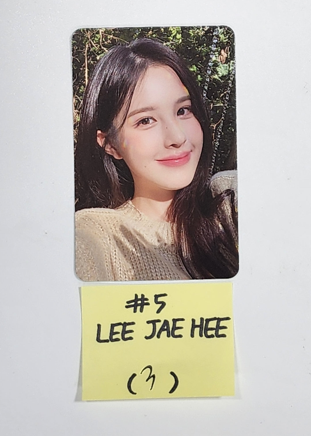 Weeekly 5th Mini "ColoRise" - Official Photocard (Lee Jaehee, Jihan, Zoa, Unit) [Updated 24.1.9] [23.11.02] - HALLYUSUPERSTORE