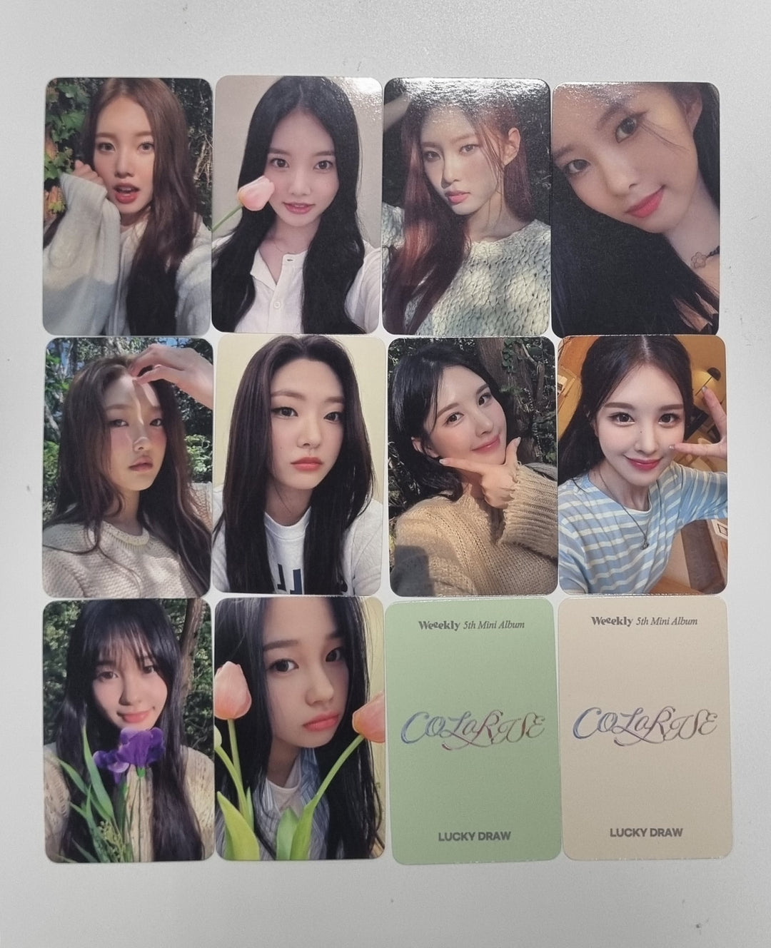 Weeekly "ColoRise" 5th Mini  - Apple Music Lucky Draw Event Photocard [23.11.03] - HALLYUSUPERSTORE