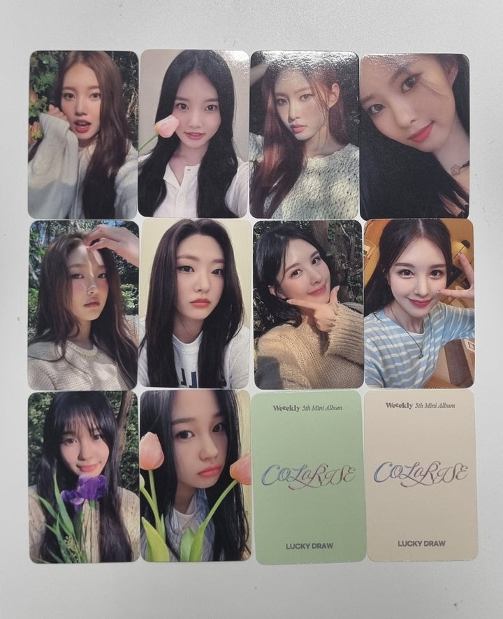 Weeekly "ColoRise" 5th Mini  - Apple Music Lucky Draw Event Photocard [23.11.03] - HALLYUSUPERSTORE