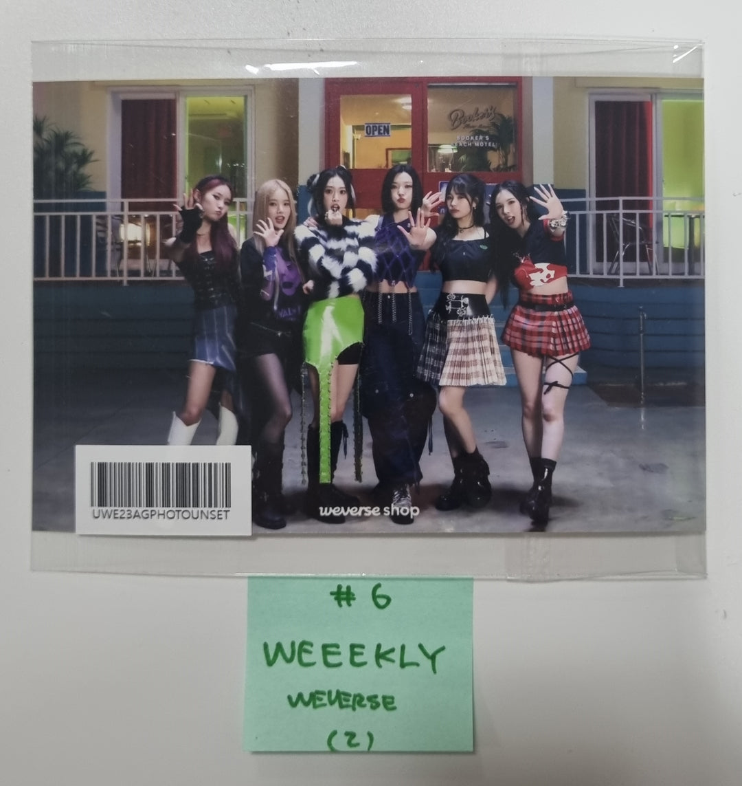 Weeekly "ColoRise" 5th Mini - Weverse Shop Pre-Order Benefit Photocard, 4 x 6 Photo [23.11.03] - HALLYUSUPERSTORE
