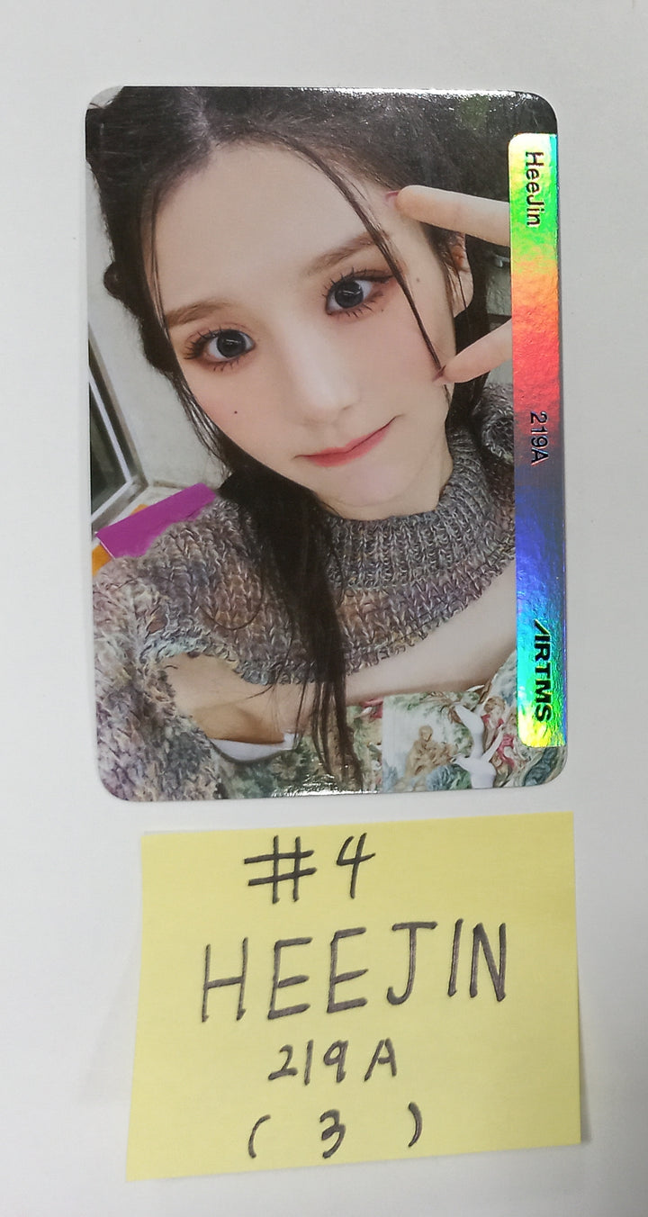 HeeJin "K" Album OBJEKT A01 - Official Photocard, Book Mark, Visual Card Set (3EA) [23.11.03] - HALLYUSUPERSTORE