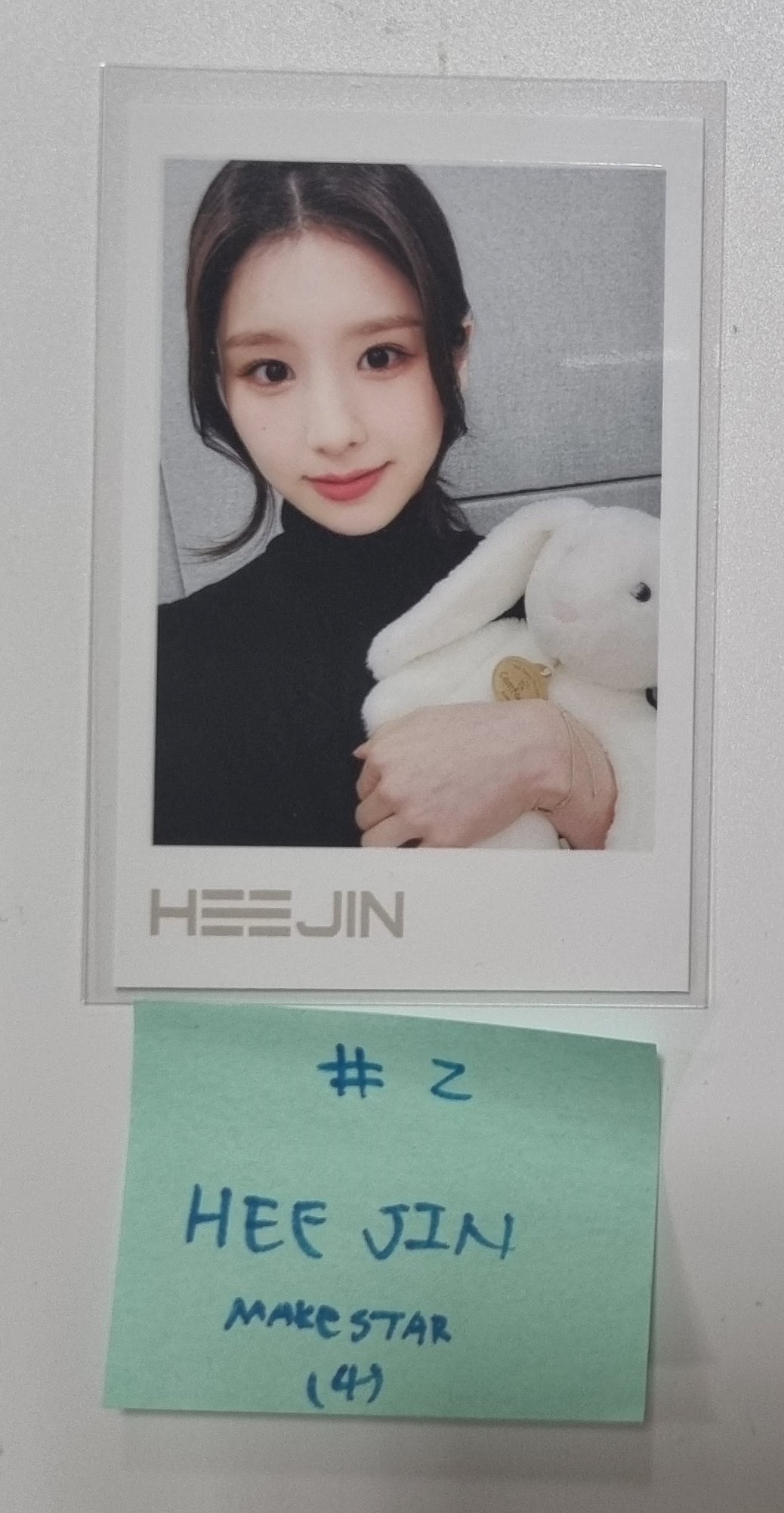 HeeJin "K" Album OBJEKT A01 - Makestar Pre-Order Benefit Polaroid Type Photocard [23.11.03] - HALLYUSUPERSTORE