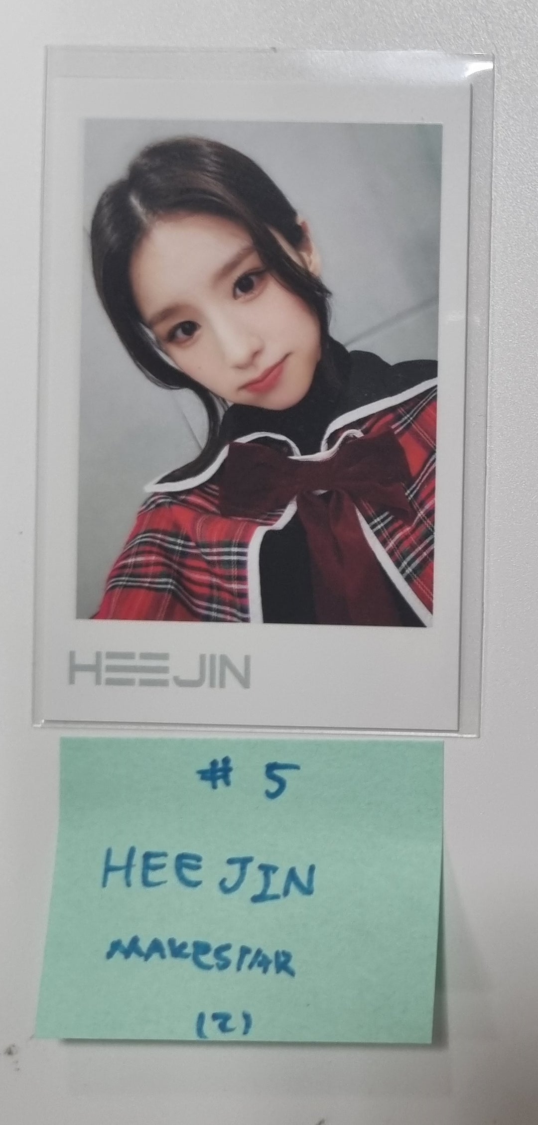 HeeJin "K" Album OBJEKT A01 - Makestar Pre-Order Benefit Polaroid Type Photocard [23.11.03] - HALLYUSUPERSTORE