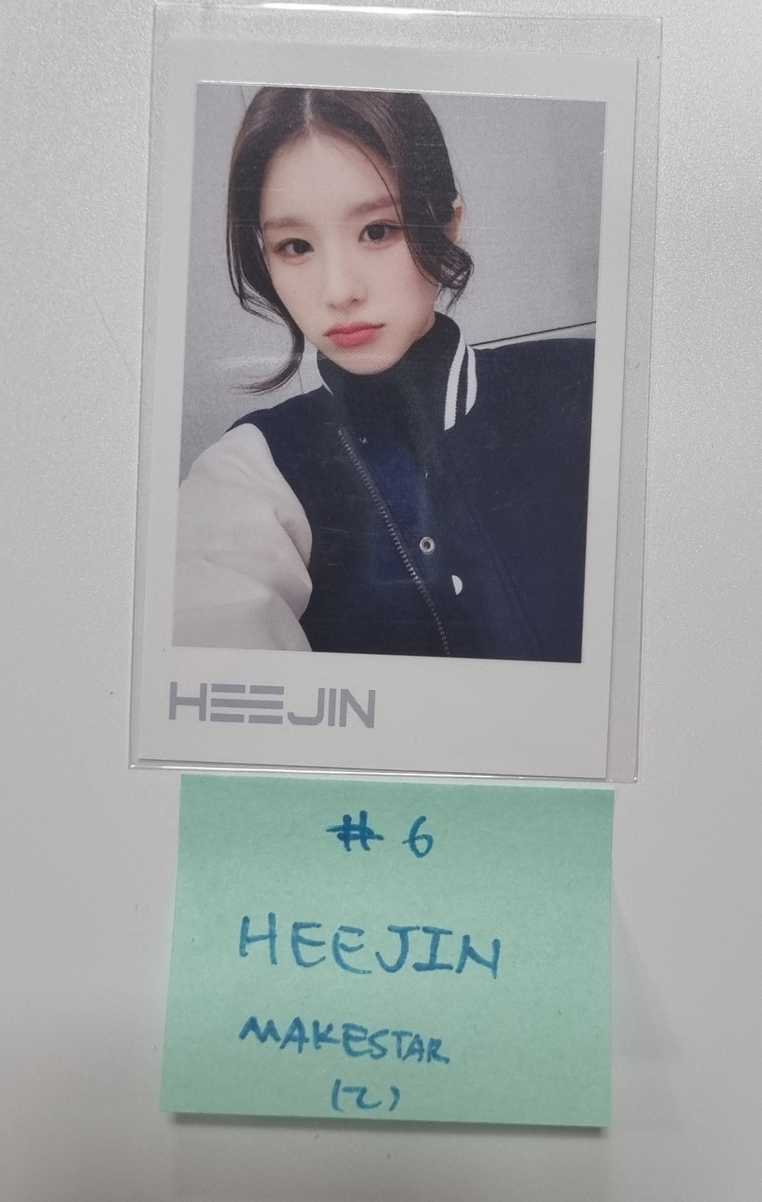 HeeJin "K" Album OBJEKT A01 - Makestar Pre-Order Benefit Polaroid Type Photocard [23.11.03] - HALLYUSUPERSTORE
