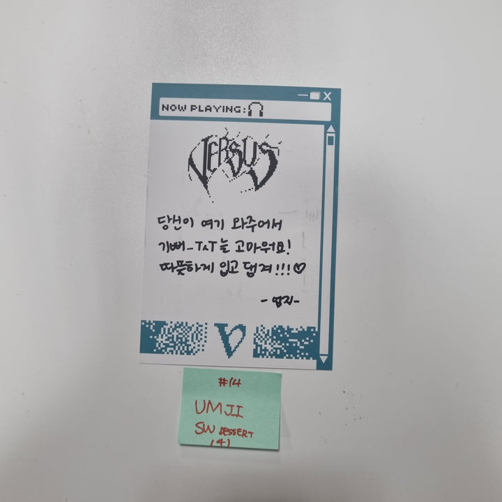 VIVIZ "VERSUS" - Soundwave Lucky Draw Event Photocard &amp; Dessert (Photocard, Postcard) [23.11.03] - HALLYUSUPERSTORE