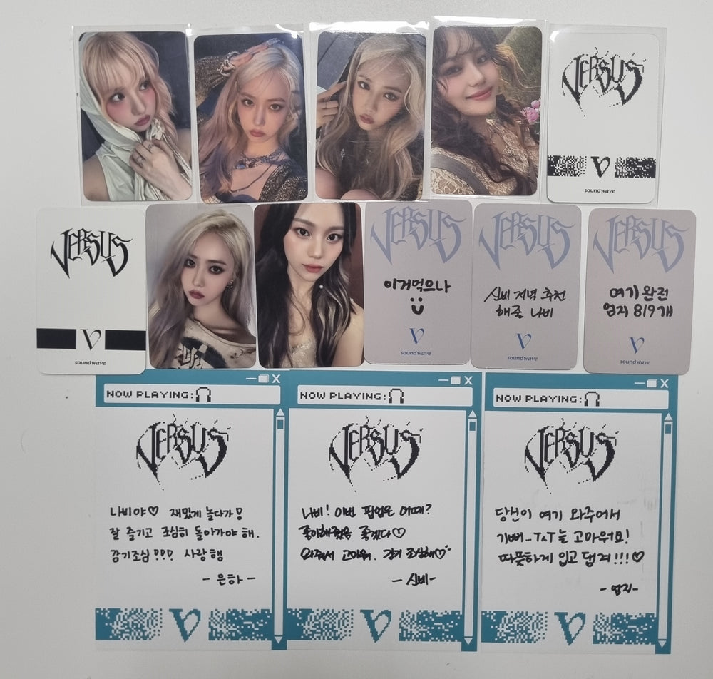 VIVIZ "VERSUS" - Soundwave Lucky Draw Event Photocard & Dessert (Photocard, Postcard) [23.11.03] - HALLYUSUPERSTORE