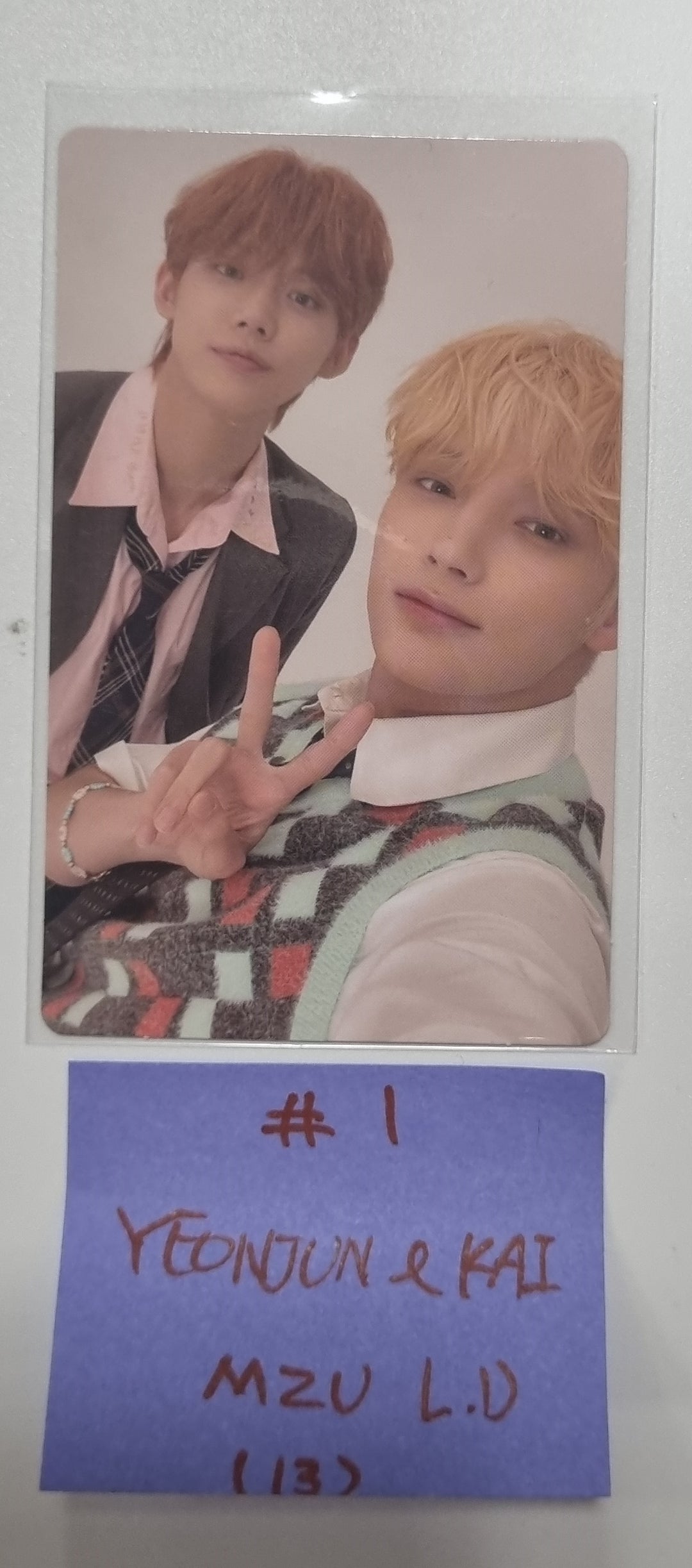TXT "FREEFALL" - [Soundwave, M2U, Powerstation] Lucky Draw Event Photocard Round 2 [23.11.03] - HALLYUSUPERSTORE