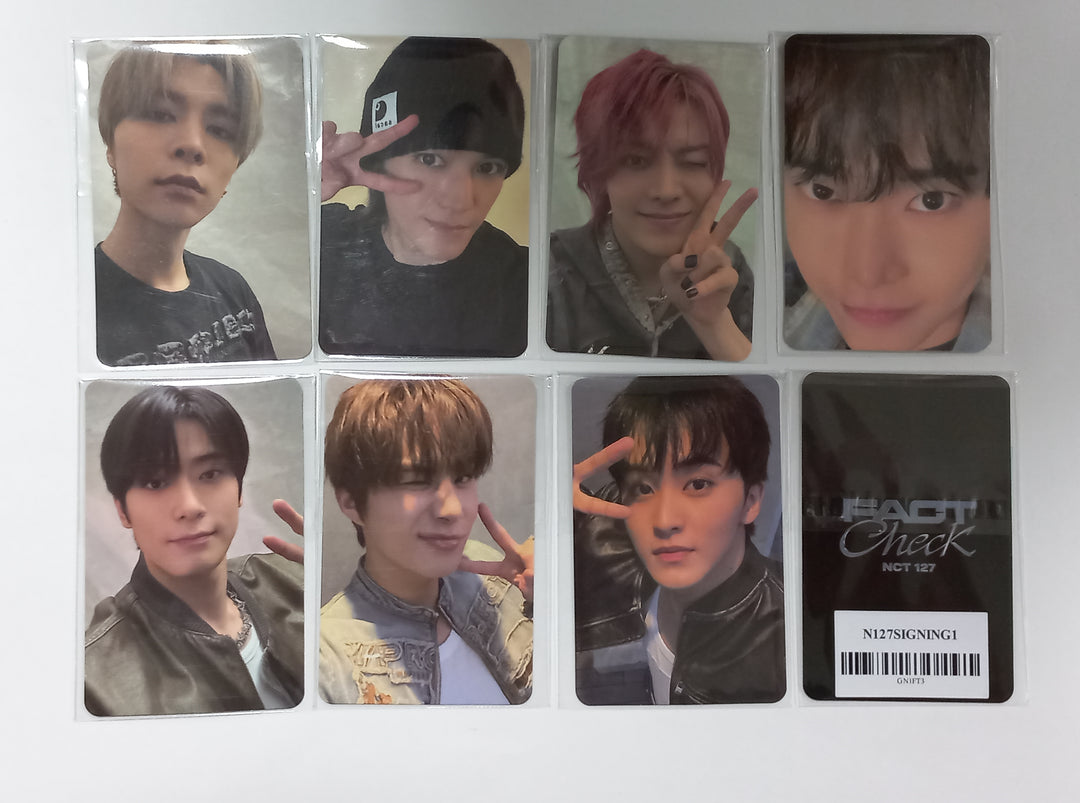 NCT 127 "Fact Check" - SM Town Album Signing Event Photocard [23.11.03] - HALLYUSUPERSTORE