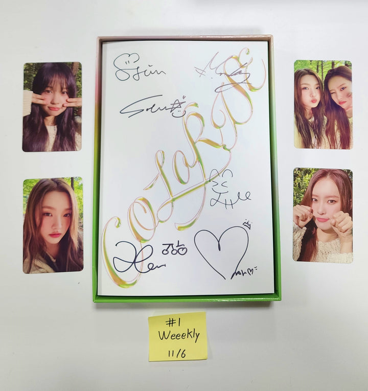 Weeekly 5th Mini "ColoRise" - Hand Autographed(Signed) Promo Album [23.11.06] - HALLYUSUPERSTORE