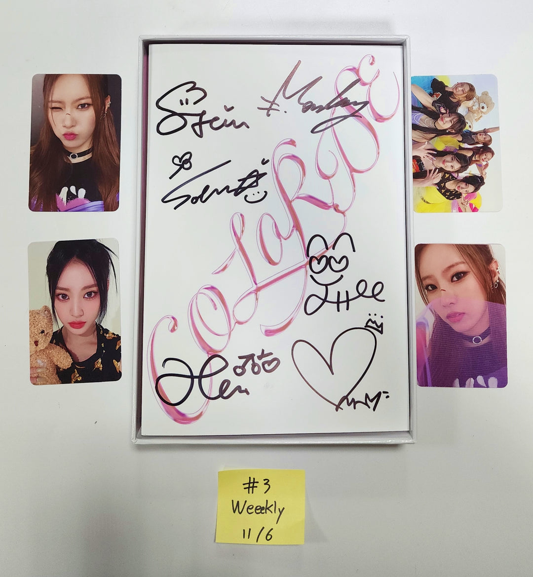 Weeekly 5th Mini "ColoRise" - Hand Autographed(Signed) Promo Album [23.11.06] - HALLYUSUPERSTORE