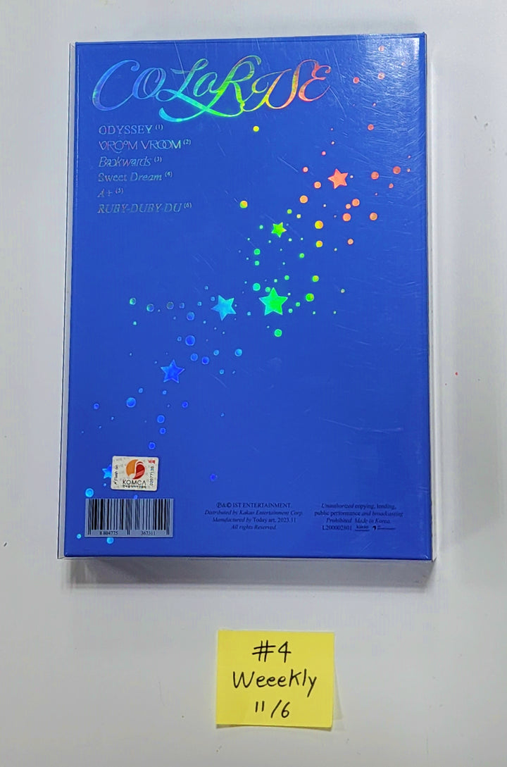 Weeekly 5th Mini "ColoRise" - Hand Autographed(Signed) Promo Album [23.11.06] - HALLYUSUPERSTORE