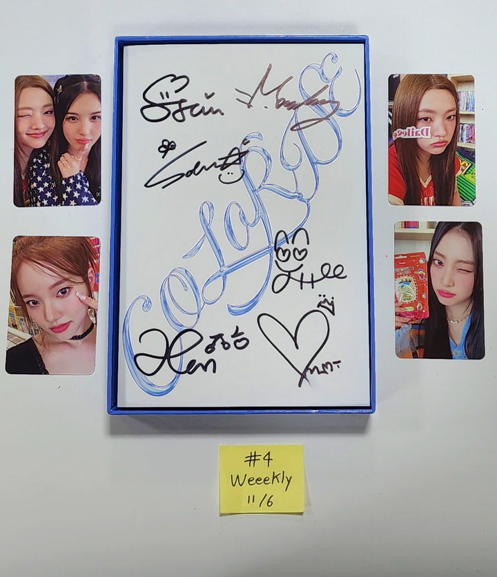 Weeekly 5th Mini "ColoRise" - Hand Autographed(Signed) Promo Album [23.11.06] - HALLYUSUPERSTORE