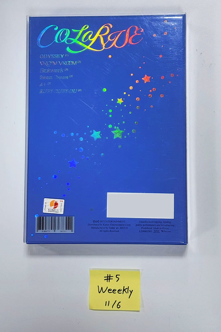 Weeekly 5th Mini "ColoRise" - Hand Autographed(Signed) Promo Album [23.11.06] - HALLYUSUPERSTORE