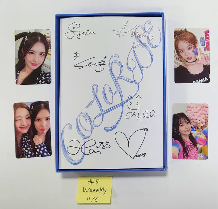 Weeekly 5th Mini "ColoRise" - Hand Autographed(Signed) Promo Album [23.11.06] - HALLYUSUPERSTORE
