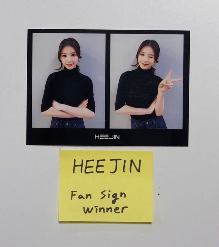 HeeJin 1st Mini "K" - Fansign Event Winner 2-Cut Photo [23.11.06] - HALLYUSUPERSTORE