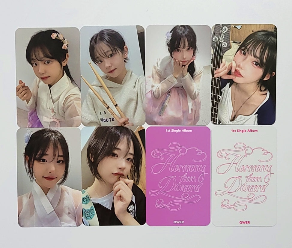 QWER "Harmony from Discord" - Kpop Store Fansign Event Photocard [23.11.06] - HALLYUSUPERSTORE
