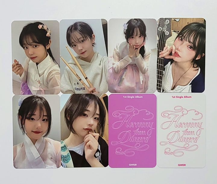QWER "Harmony from Discord" - Kpop Store Fansign Event Photocard [23.11.06] - HALLYUSUPERSTORE